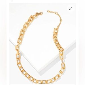 Talbots Gold Link Necklace